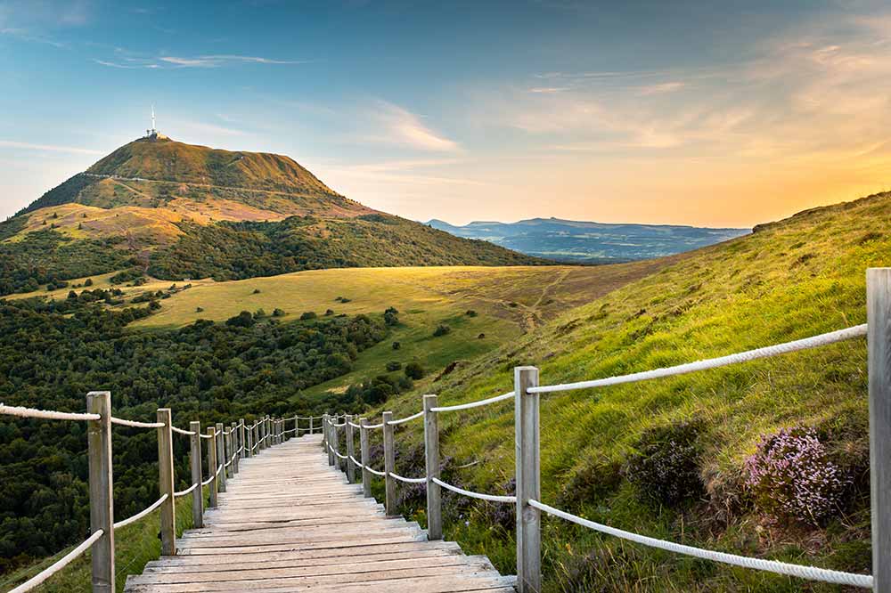 Le Puy de Dôme et la Chaîne des Puys